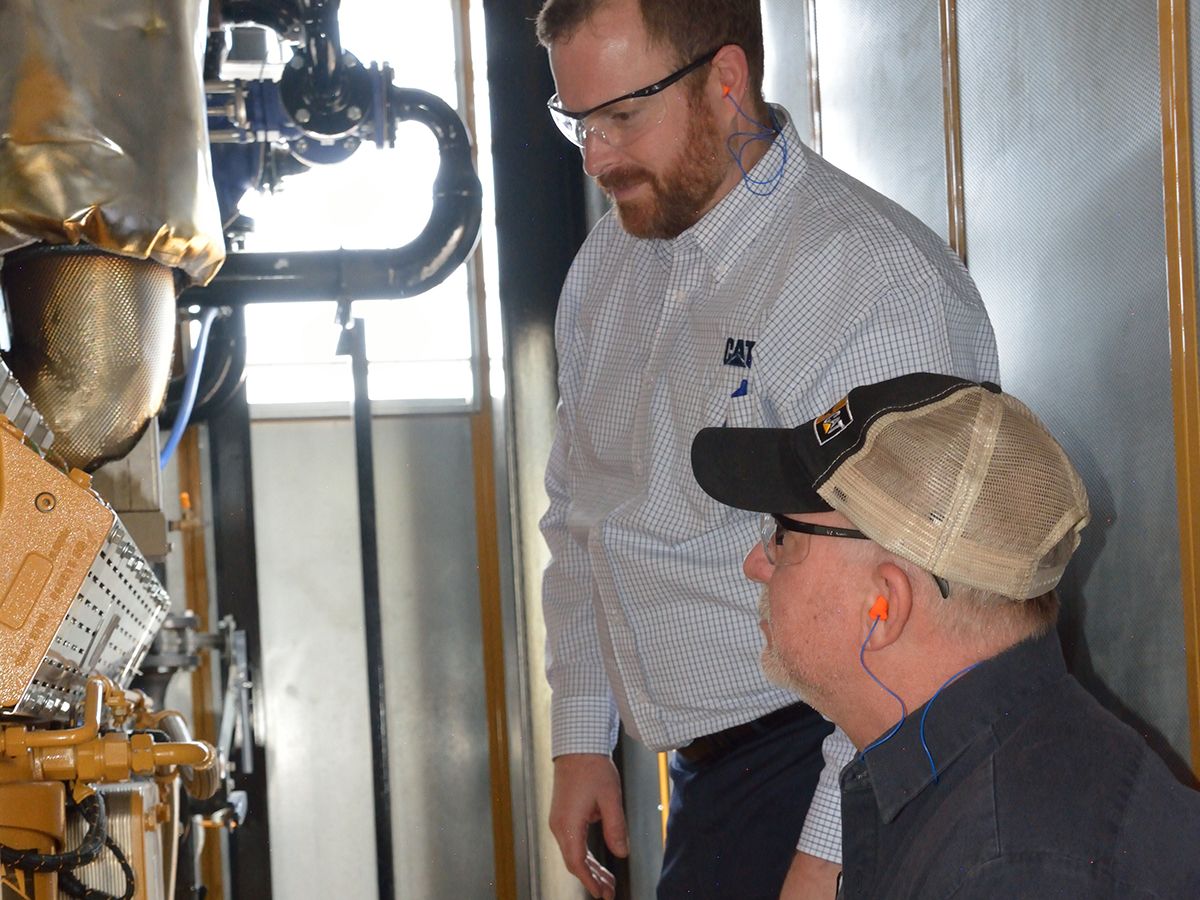 “For a state like Indiana that has a lot of heavy industry, these facilities use a lot of electricity, and they’re hurting right now,” says Chris Cummings, who works in business development for advanced energy at MacAllister Power Systems. 