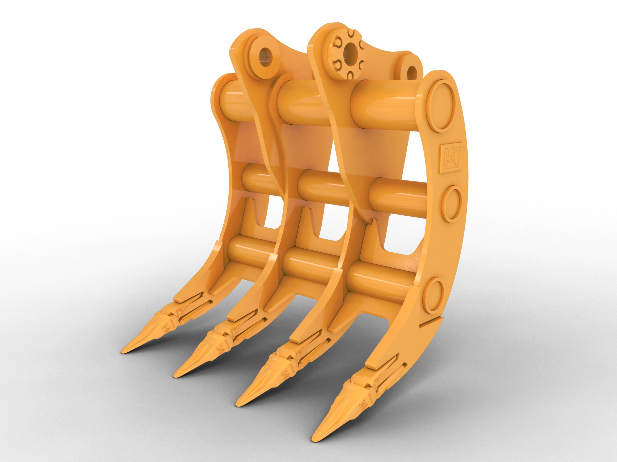 Cat Rakes for Skid Steer, Compact Loaders, and Excavators Caterpillar