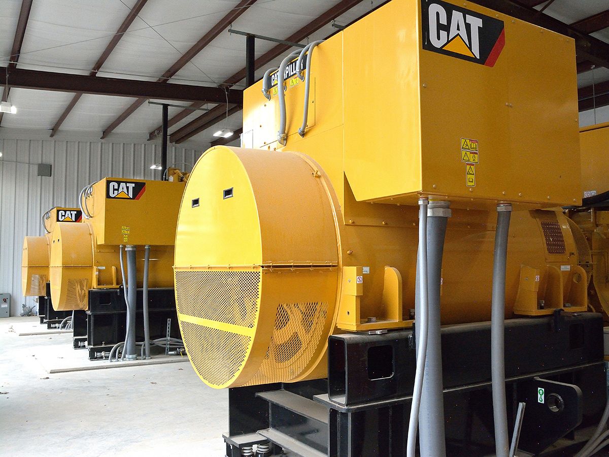 PEC’s generator sets are split between five contiguous locations across south central Oklahoma. Centrahoma West and Centrahoma East each have ten generators, Little Dixie has five, Stewart has two, and Buzzard Flop has three.