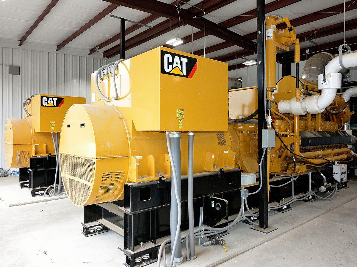 With the high efficiency and size that matched PEC’s requirements, the Cat G3520H generator set was an easy choice compared to any other reciprocating unit. 