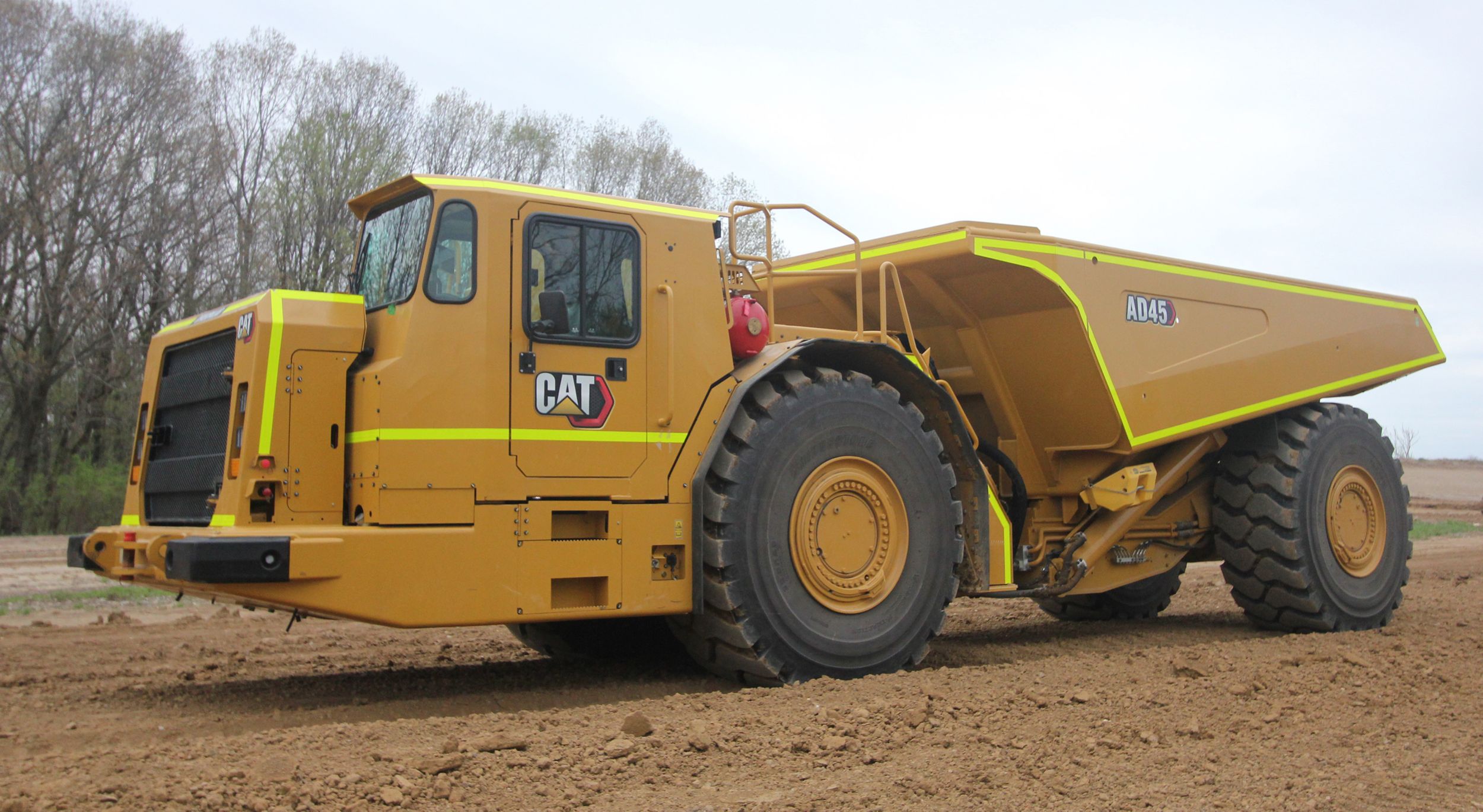 Cat AD45 Underground Truck on surface