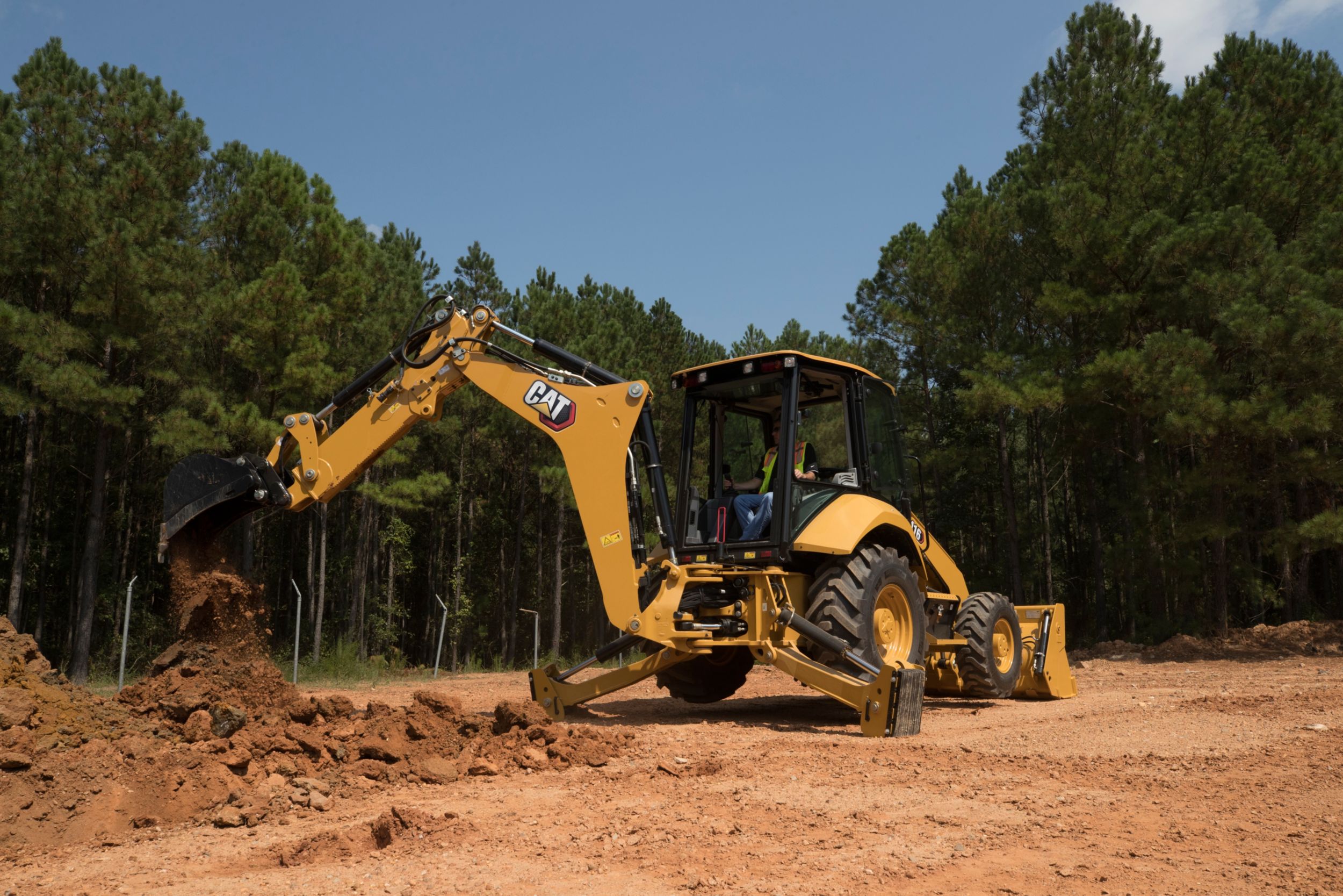 Cat 416 Backhoe Loader