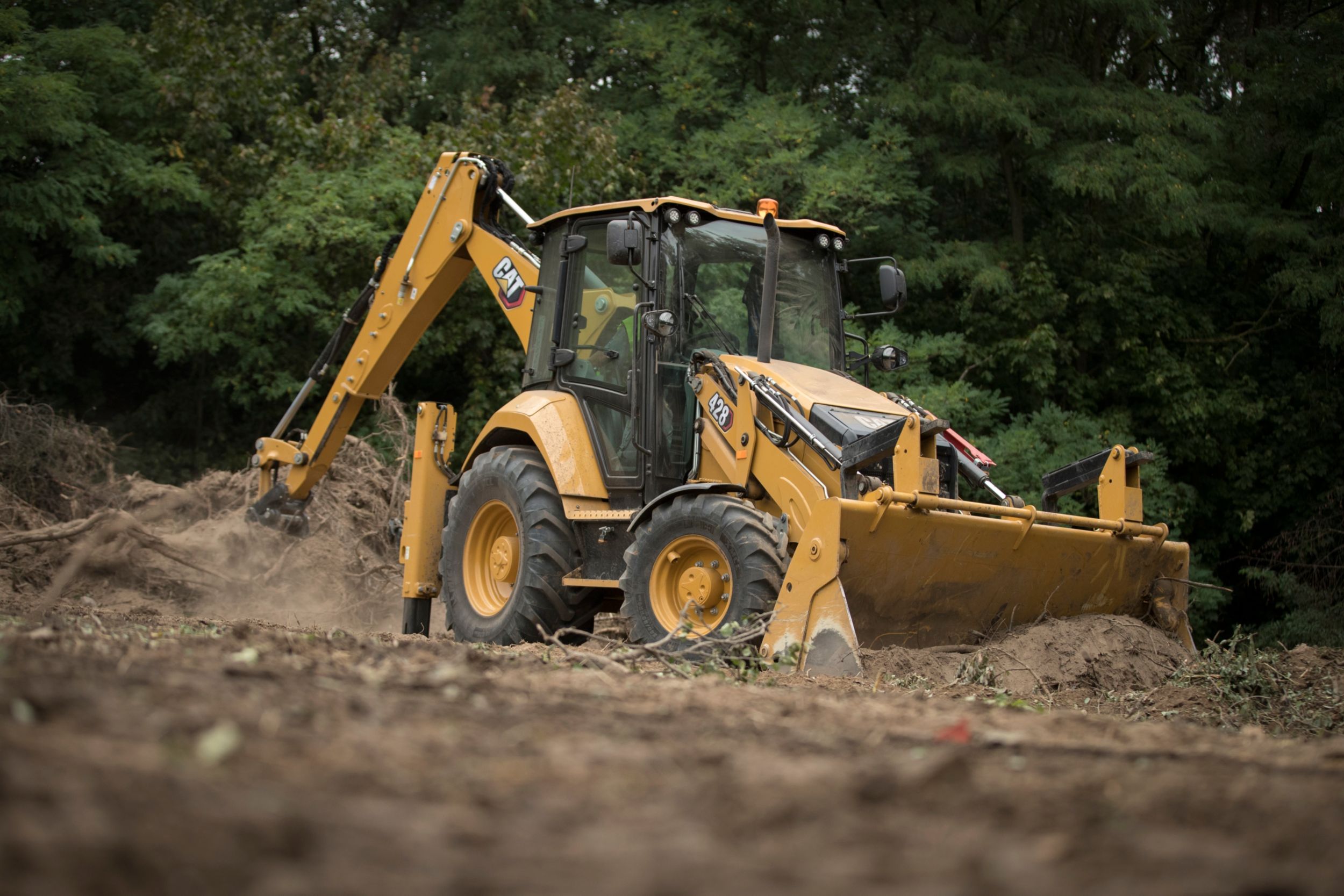 Экскаватор погрузчик Caterpillar 444 E