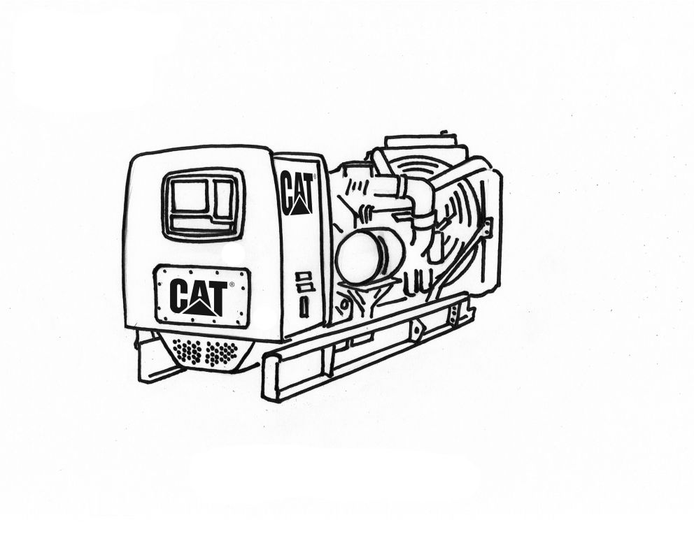 Cat® Coloring Pages | Cat | Caterpillar