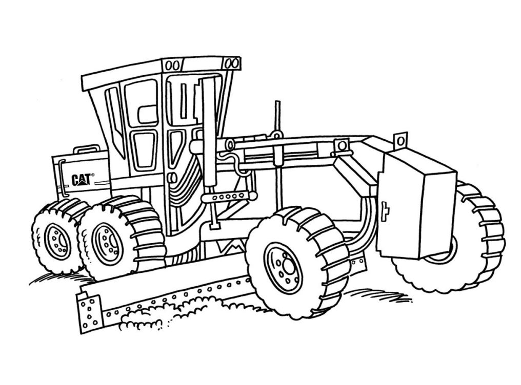 Cat® Coloring Pages | Cat | Caterpillar