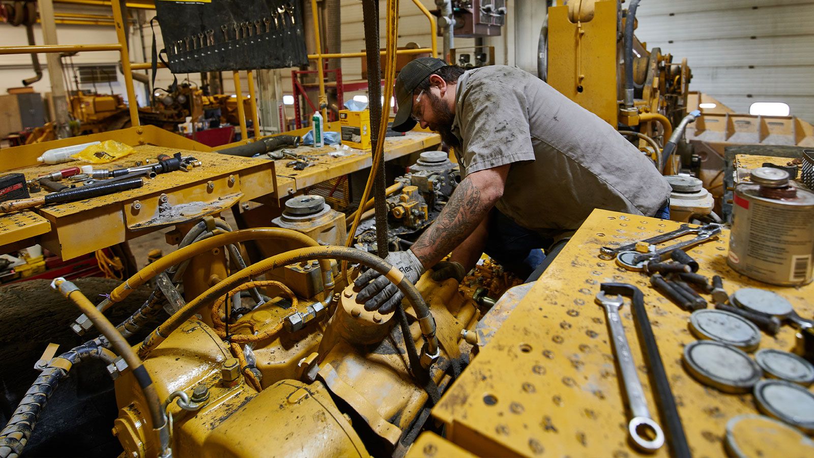 Engine component rebuild