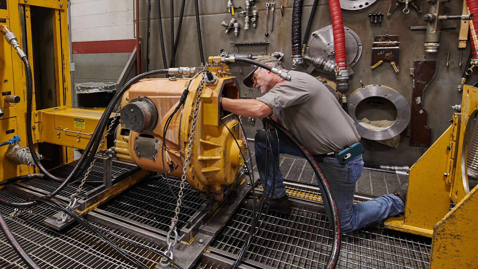 Inside a D7R Rebuild Cat Caterpillar