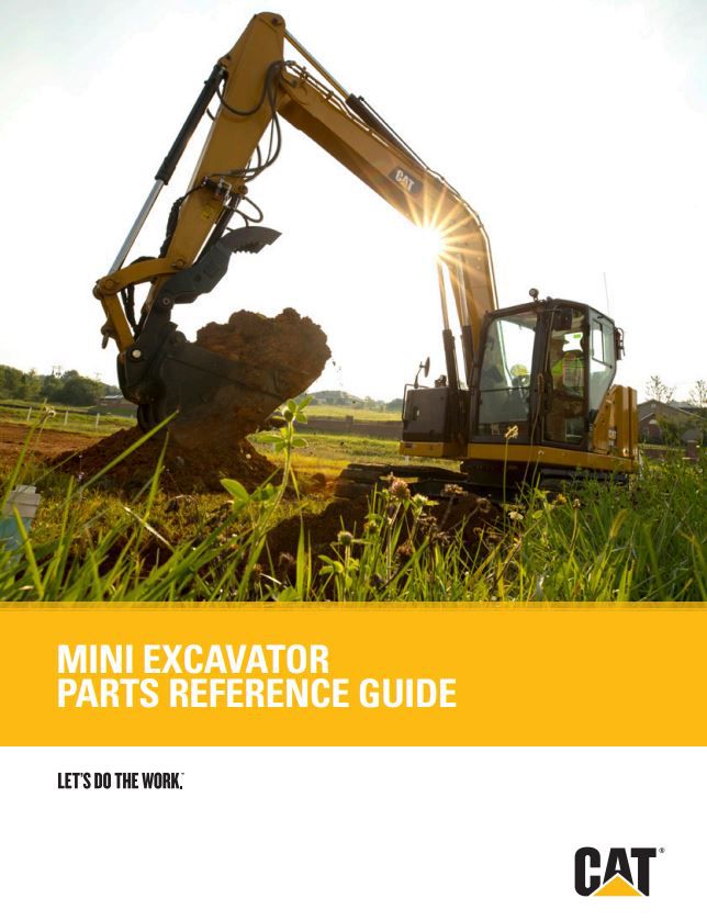 Mini Hydraulic Excavator Parts Reference Guide