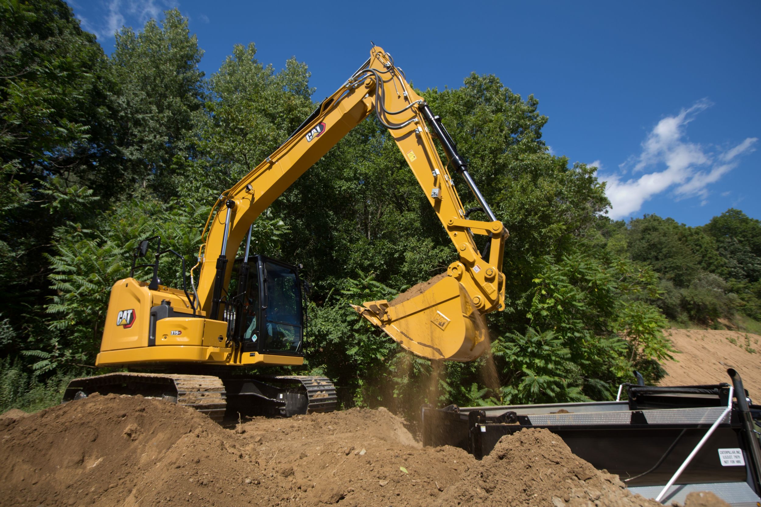 The New Cat® 315 GC Next Gen Excavator Lowers Maintenance and Fuel