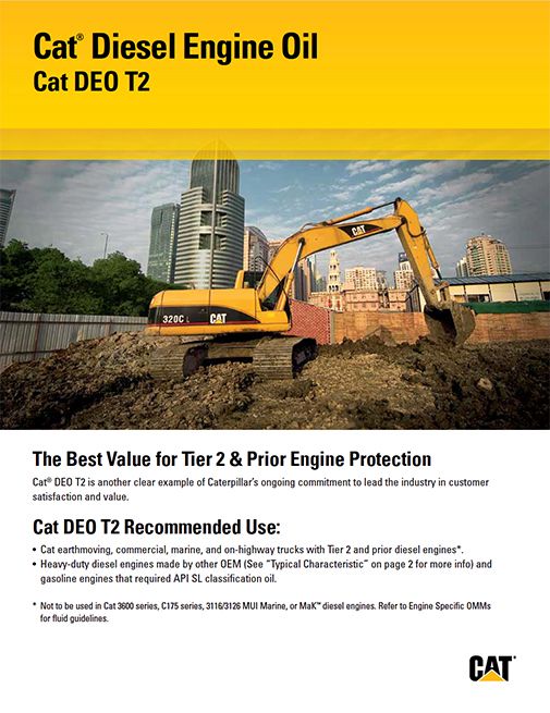 DEO Tier 2 Emissions engines