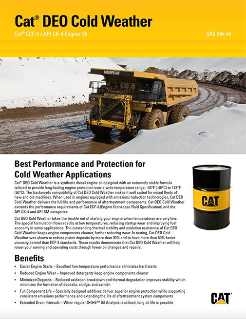 DEO-ULS Cold Weather