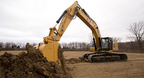 36 toneladas excavadoras