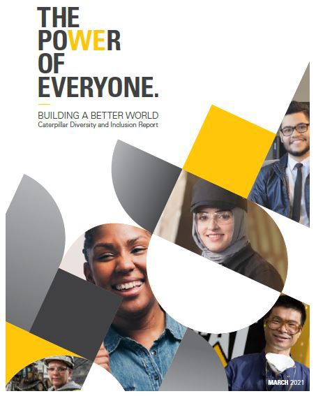 Relatório de Diversidade e Inclusão da Caterpillar 2021