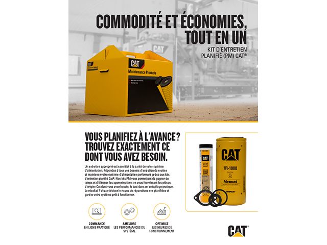 Kits d'entretien planifié