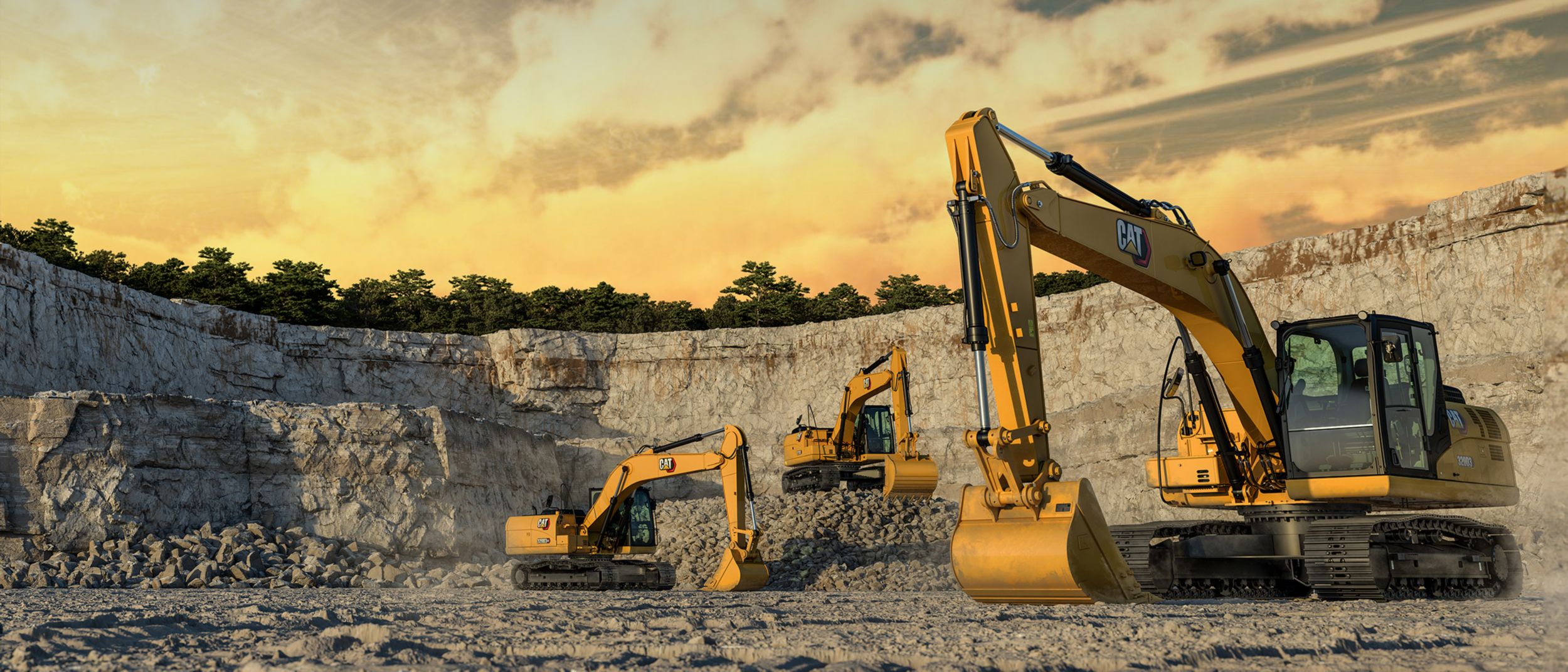 320D3 GC, 320D3, 323D3 Next Generation Excavators