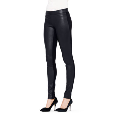 next leather look jeans