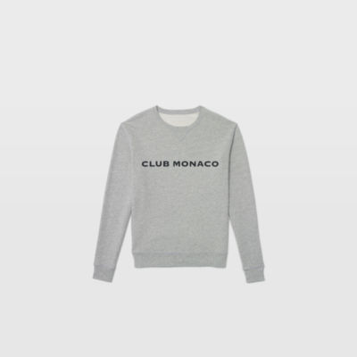 club monaco crest sweater