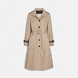 COACH Trench With Side Snaps - BONE - 1096