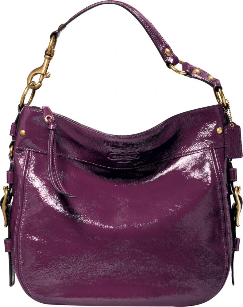 Coach Official Site - PATENT LARGE ZOE from coach.com