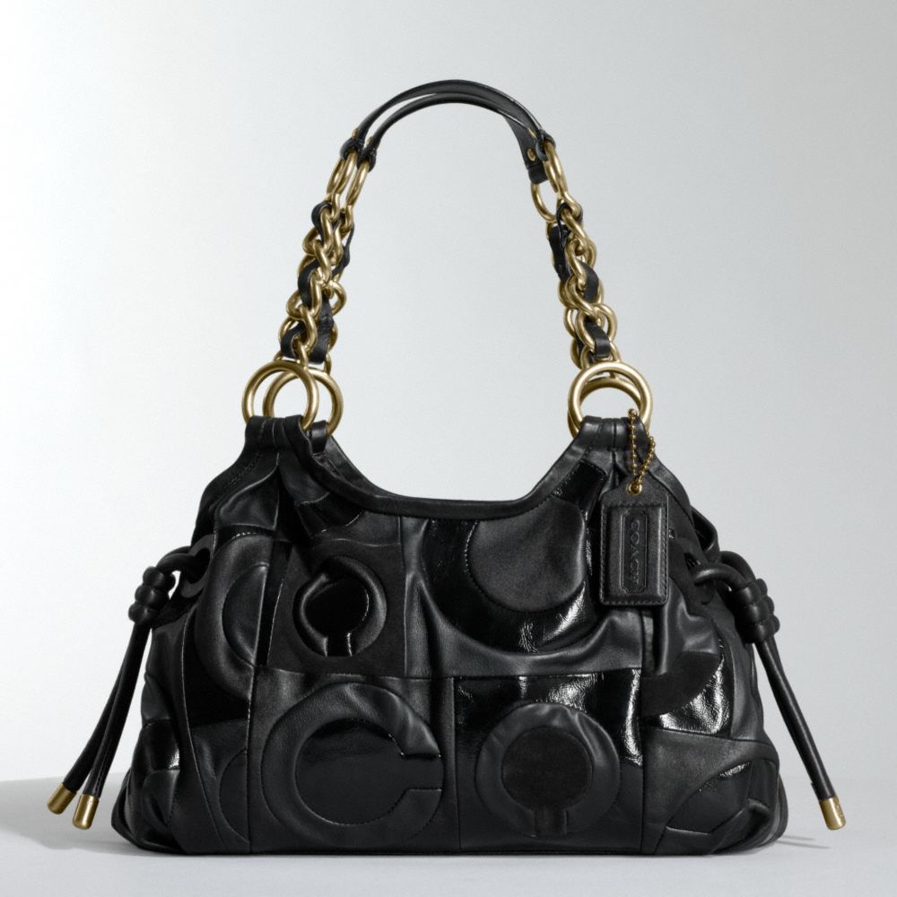 Parker Pieced Op Art Satchel $648.00