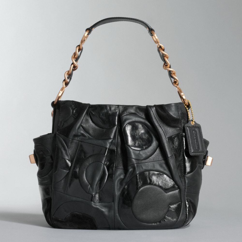 Parker Pieced Op Art Shoulder Bag $528.00