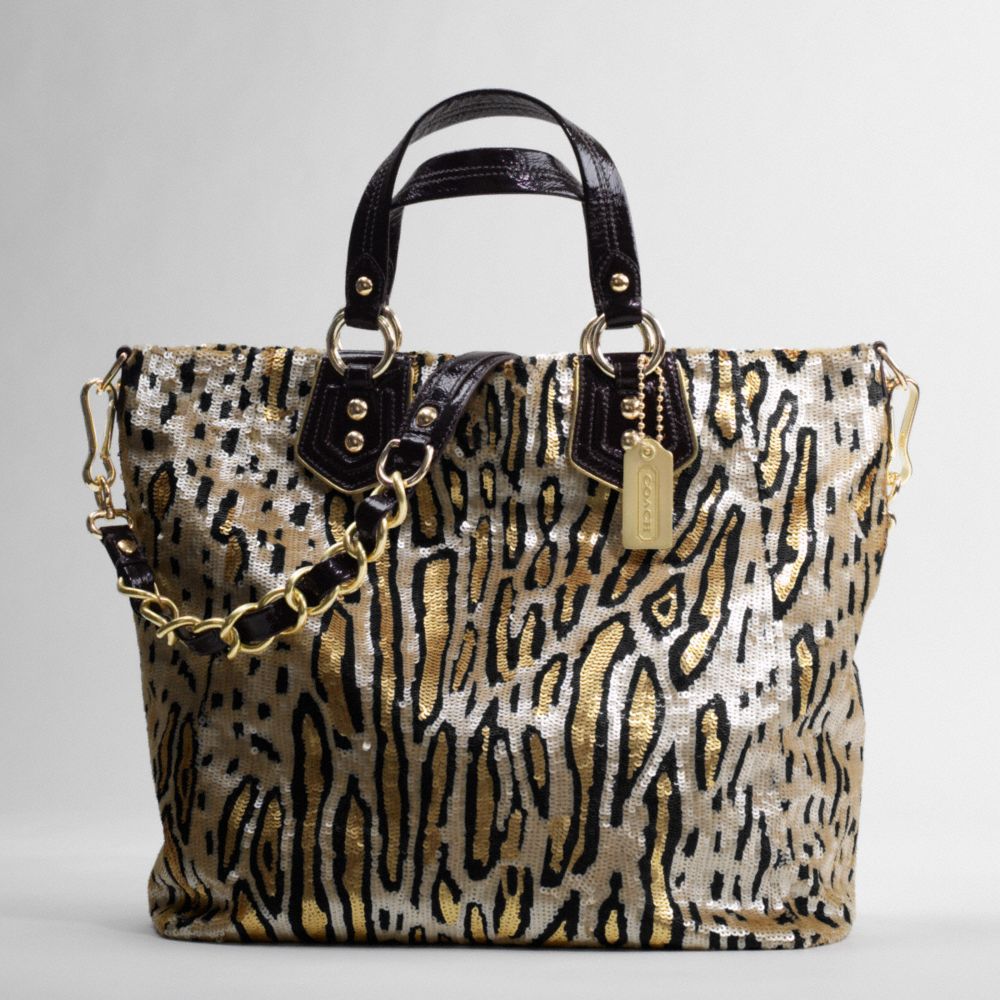LEOPARD SEQUINS LARGE CLAIRE $1,200.00