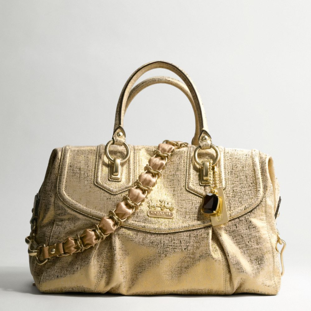METALLIC LEATHER LARGE AUDREY $898.00