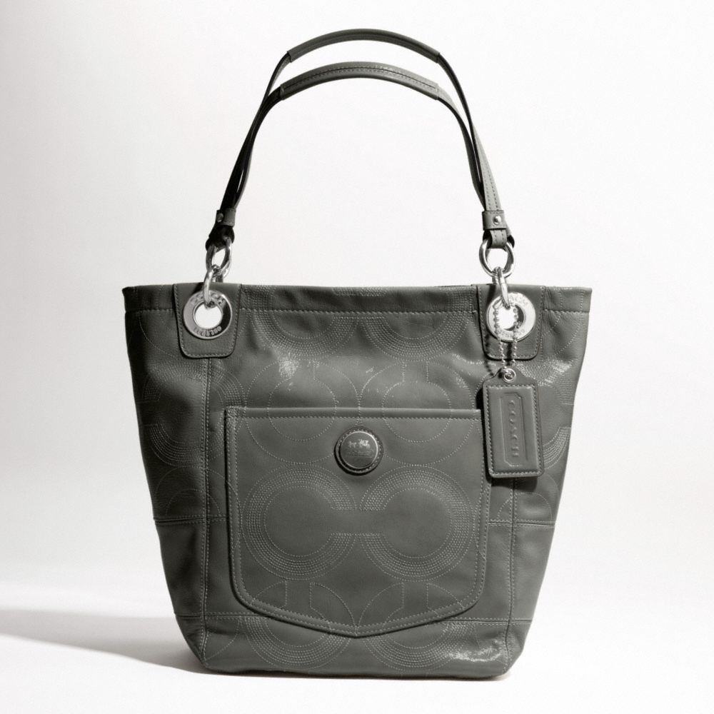 Alex Stitched Patent Tote $328.00