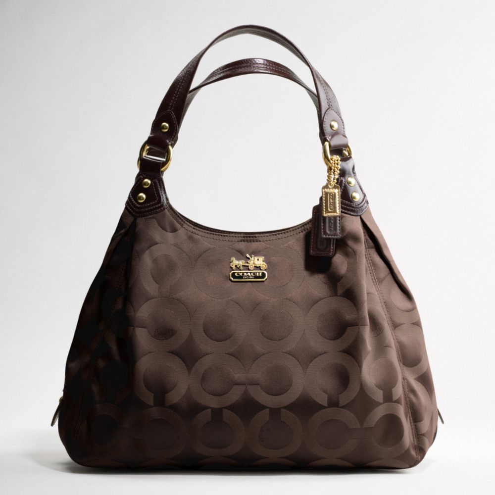 COACH OP ART SATEEN LARGE MAGGIE $358.00