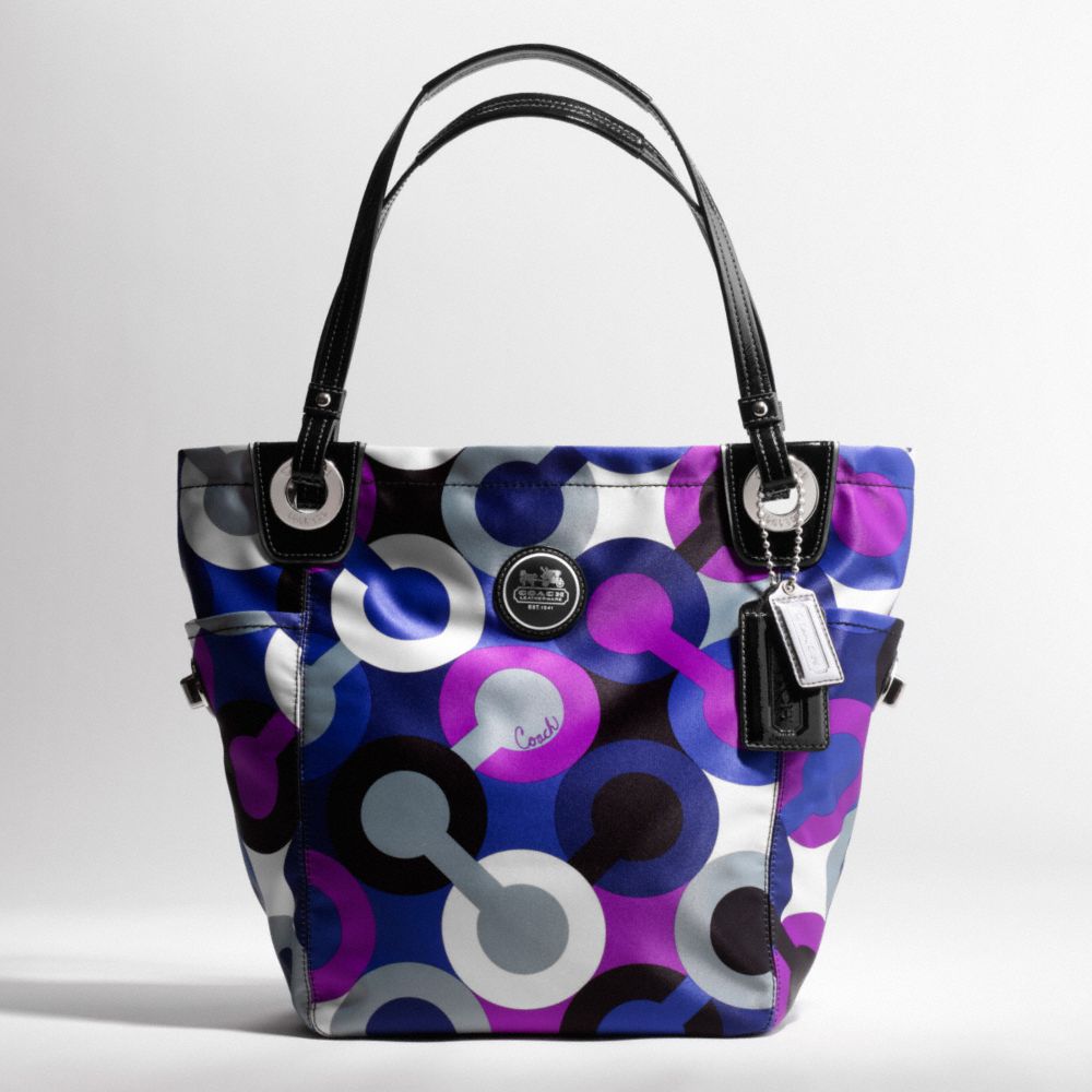 ALEX OP ART MULTIPRINT TOTE $248.00