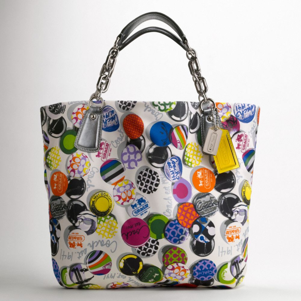 Kristin Photo Print Button Tote $398.00