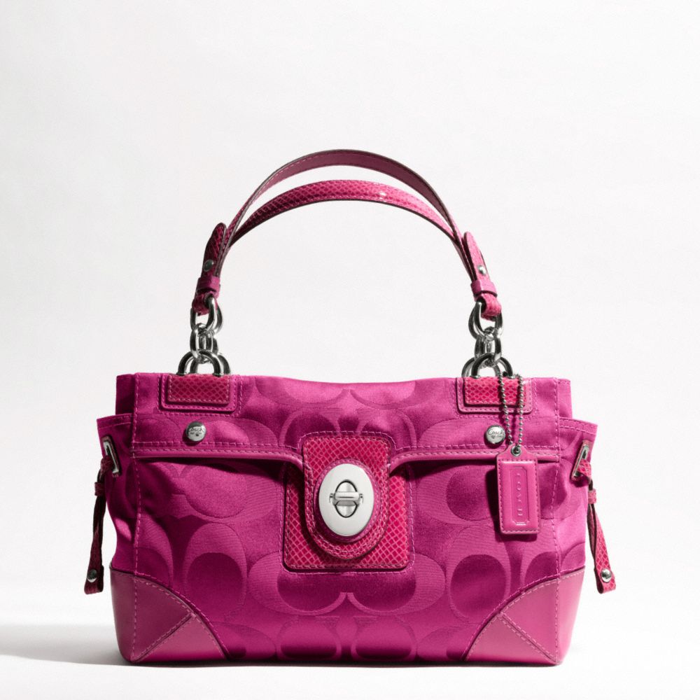 PEYTON SIGNATURE SATEEN CARRYALL $298.00