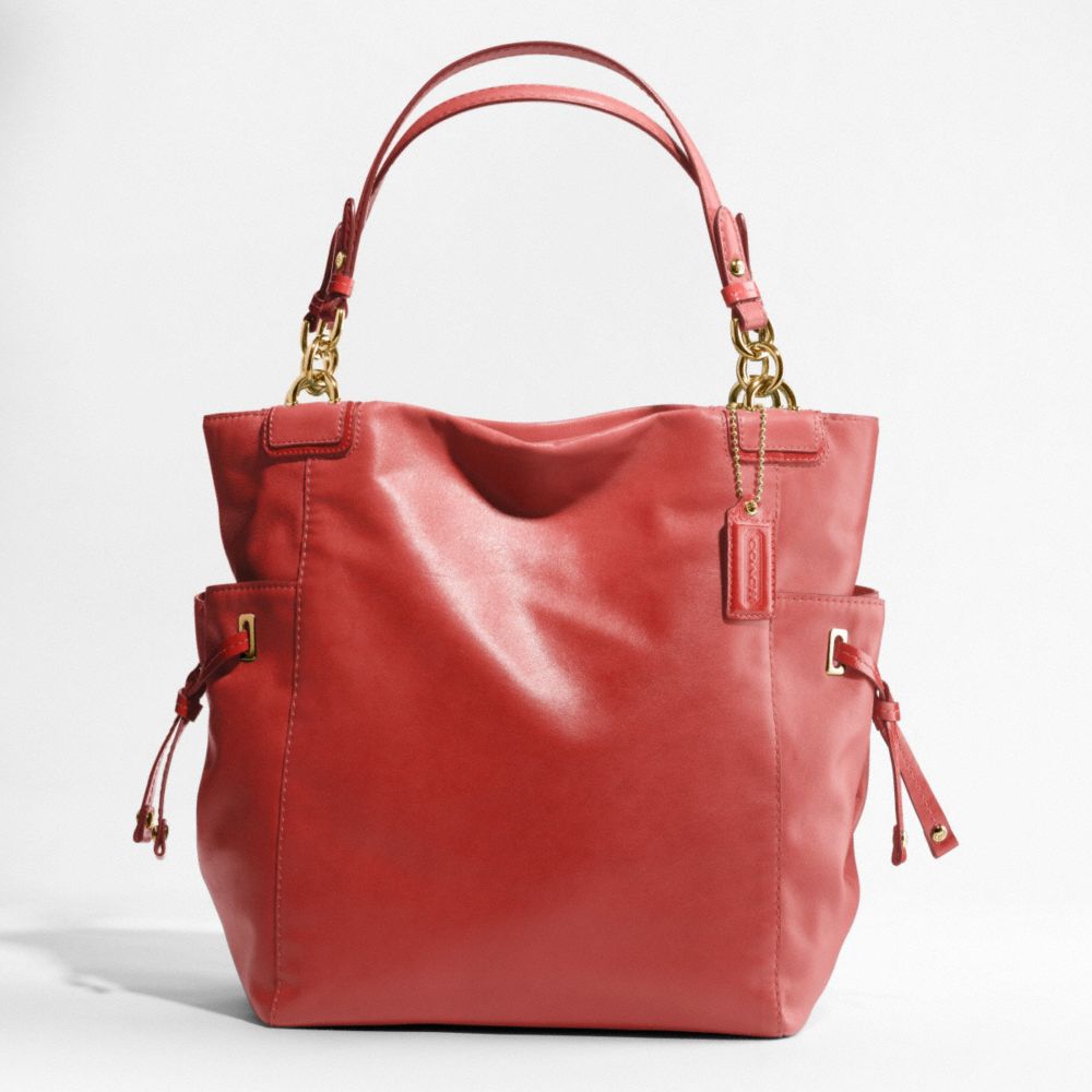 PEYTON LEATHER LARGE TOTE $398.00