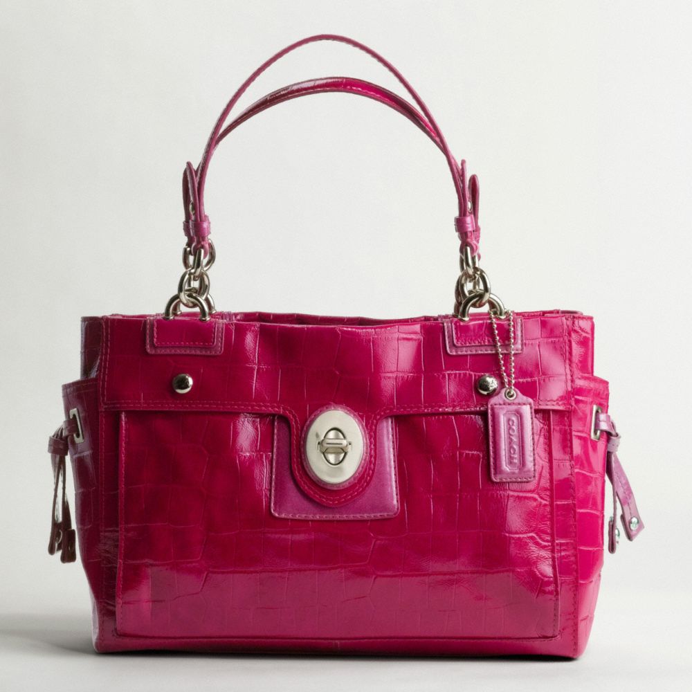 PEYTON EMBOSSED EXOTICS LARGE CARRYALL $548.00