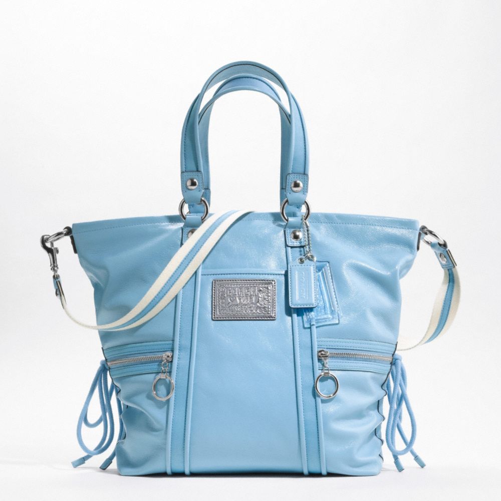POPPY LEATHER LARGE SPOTLIGHT SHOULDER BAG $368.00
