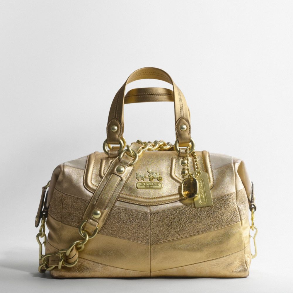 MADISON CHEVRON LEATHER AUDREY $598.00
