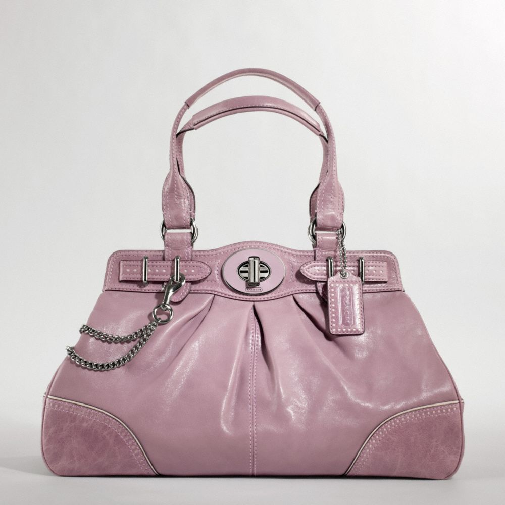 SPECTATOR LEATHER LARGE GARNET $598.00
