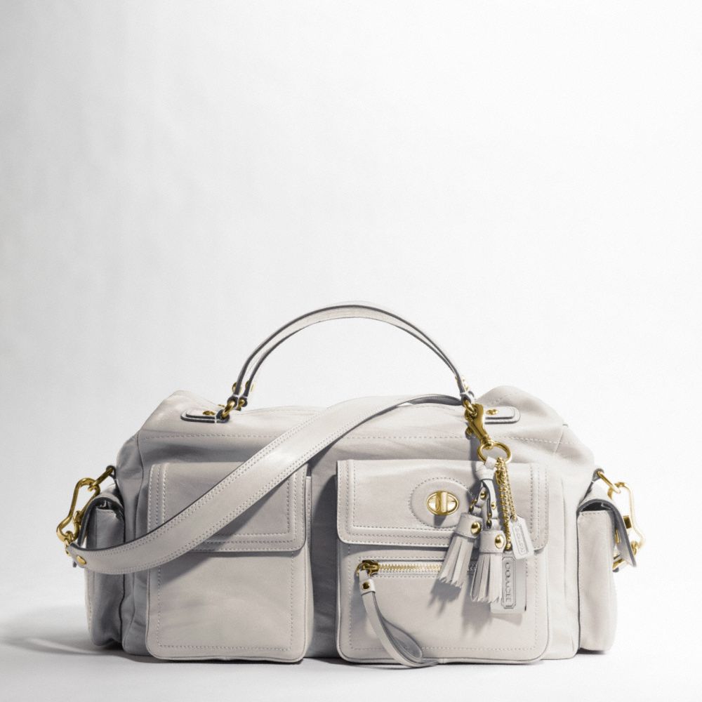 LEATHER SATCHEL $698.00
