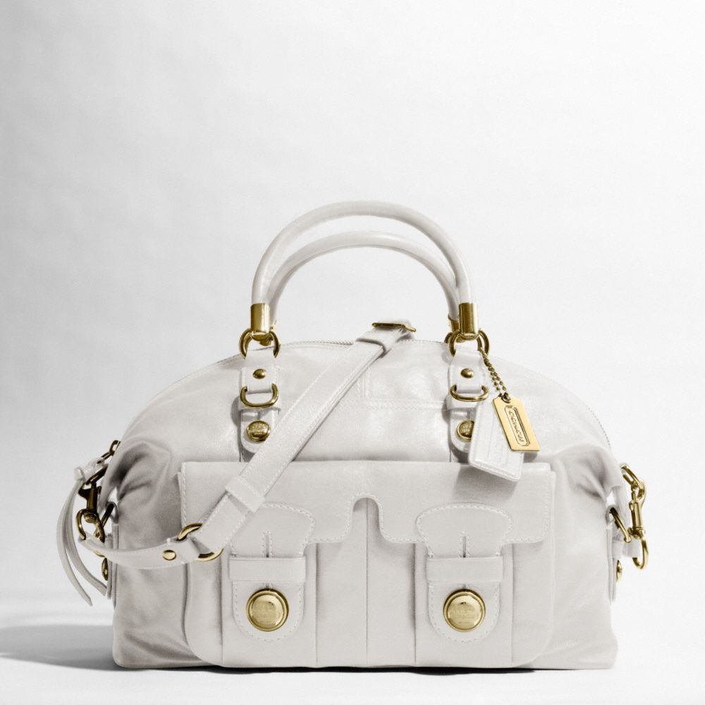 LEATHER DOME SATCHEL $698.00