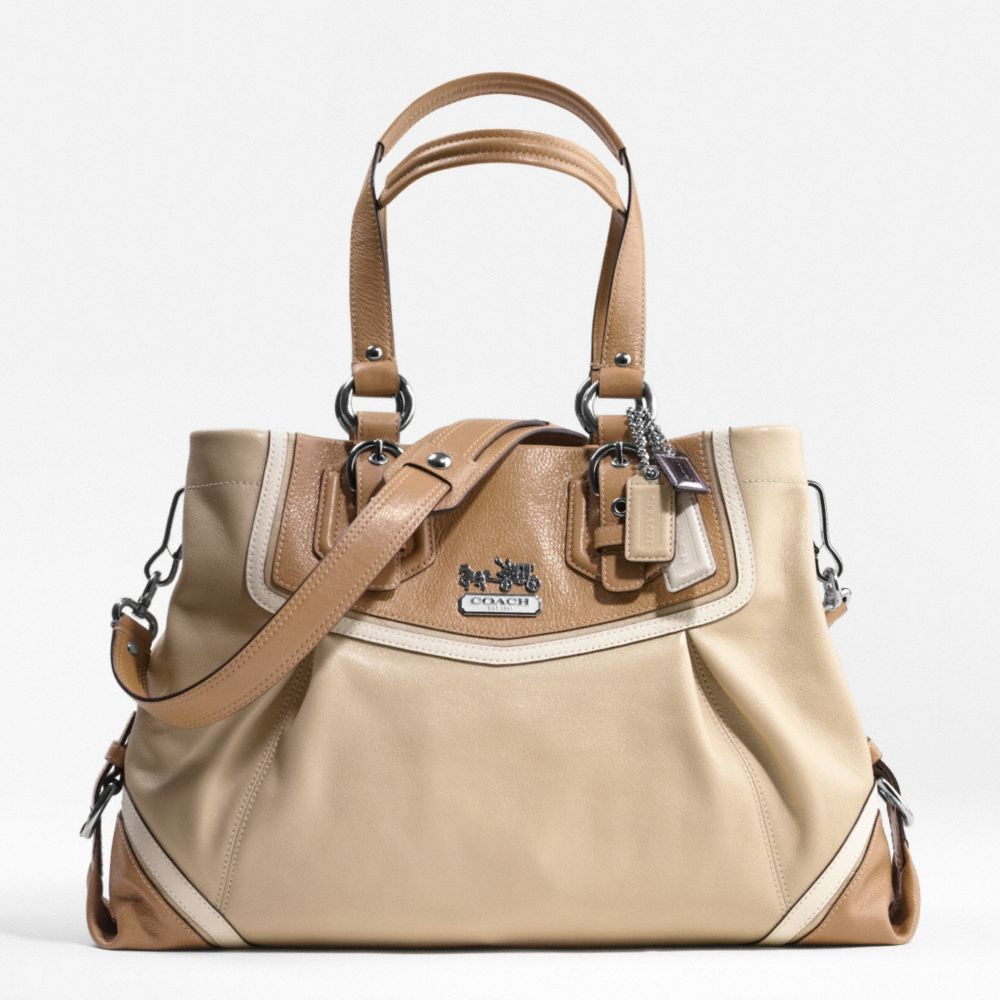 MADISON LEATHER SPECTATOR CARRYALL $398.00