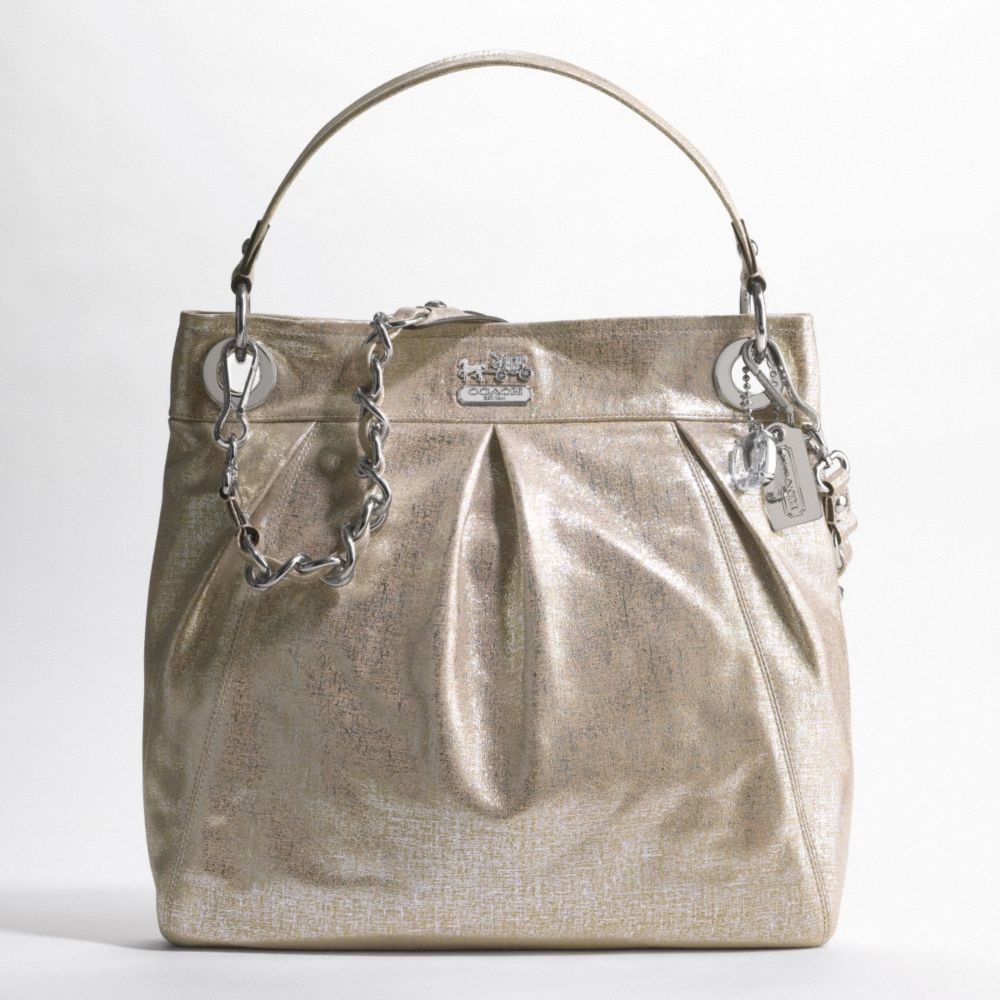 METALLIC LEATHER LARGE HIPPIE $458.00