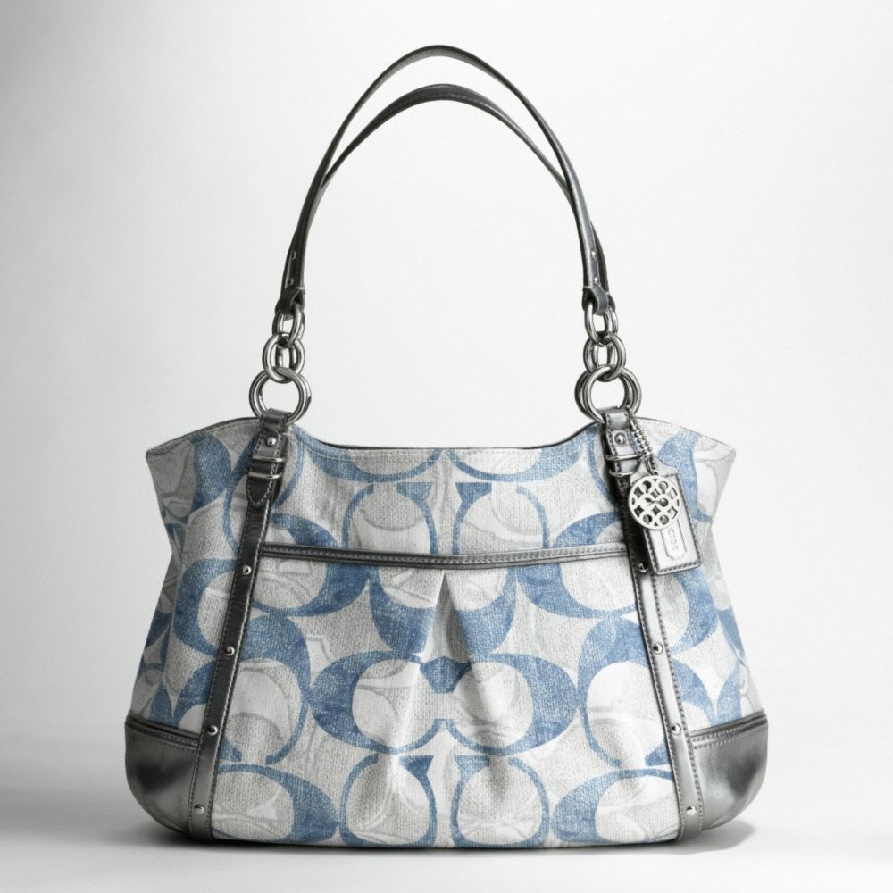 ALEXANDRA OVERPRINT SIGNATURE TOTE $328.00