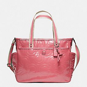 ... continue shopping at coach coach baby bag patent tote a very chic