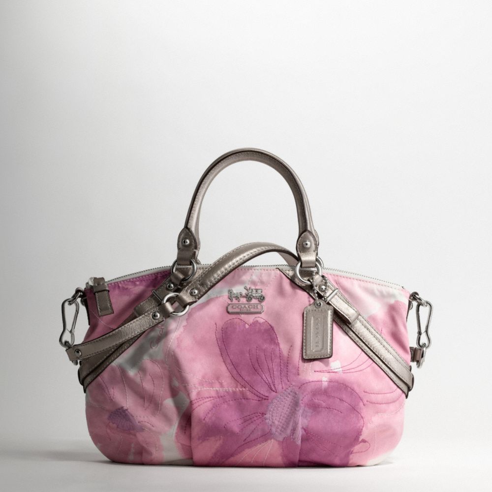 MADISON FLORAL PRINT SOPHIA SATCHEL $298.00