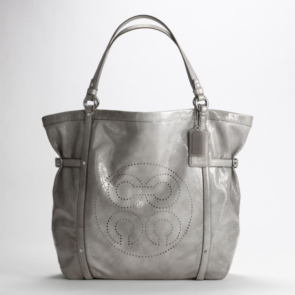 AUDREY PATENT LARGE ANDIE CINCHED TOTE $398.00