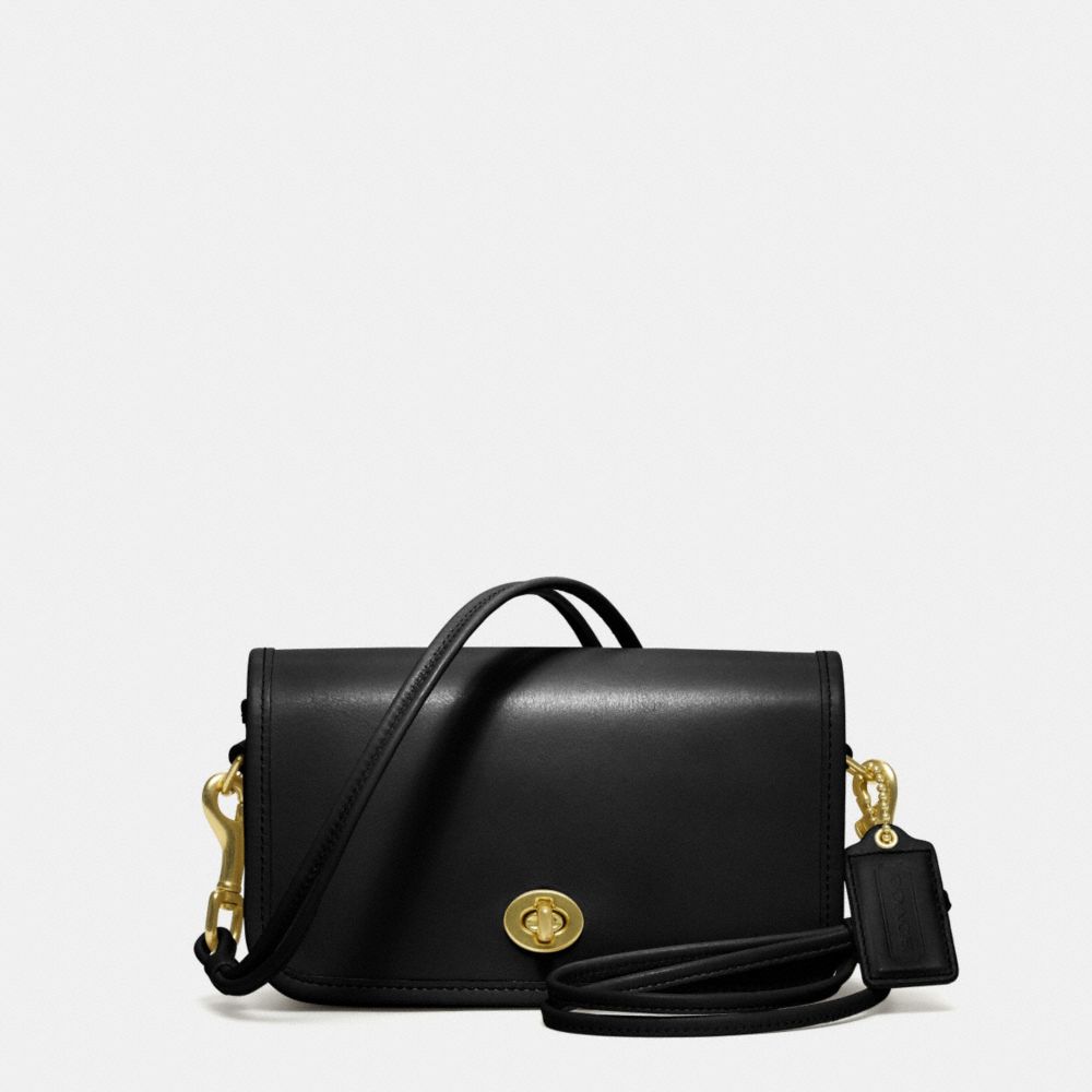 COACH CLASSIC LEATHER SHOULDER PURSE
