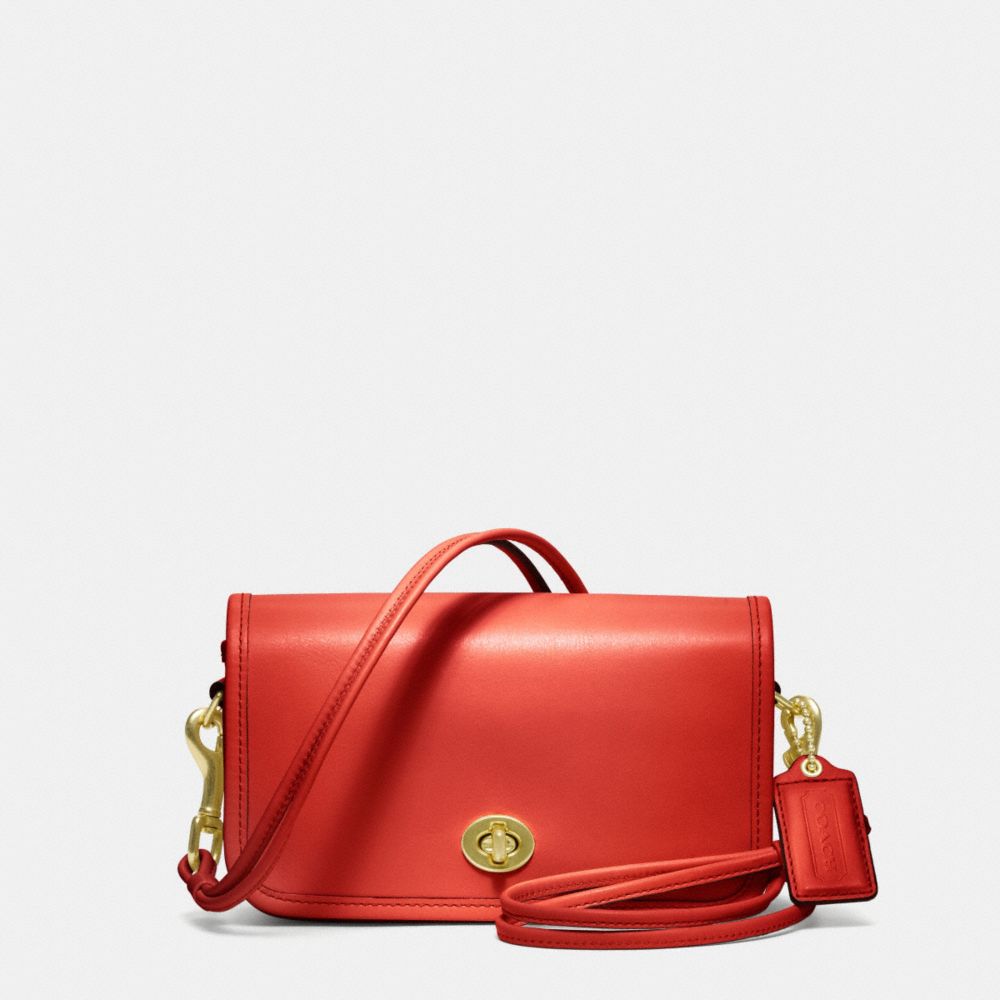 COACH CLASSIC LEATHER SHOULDER PURSE