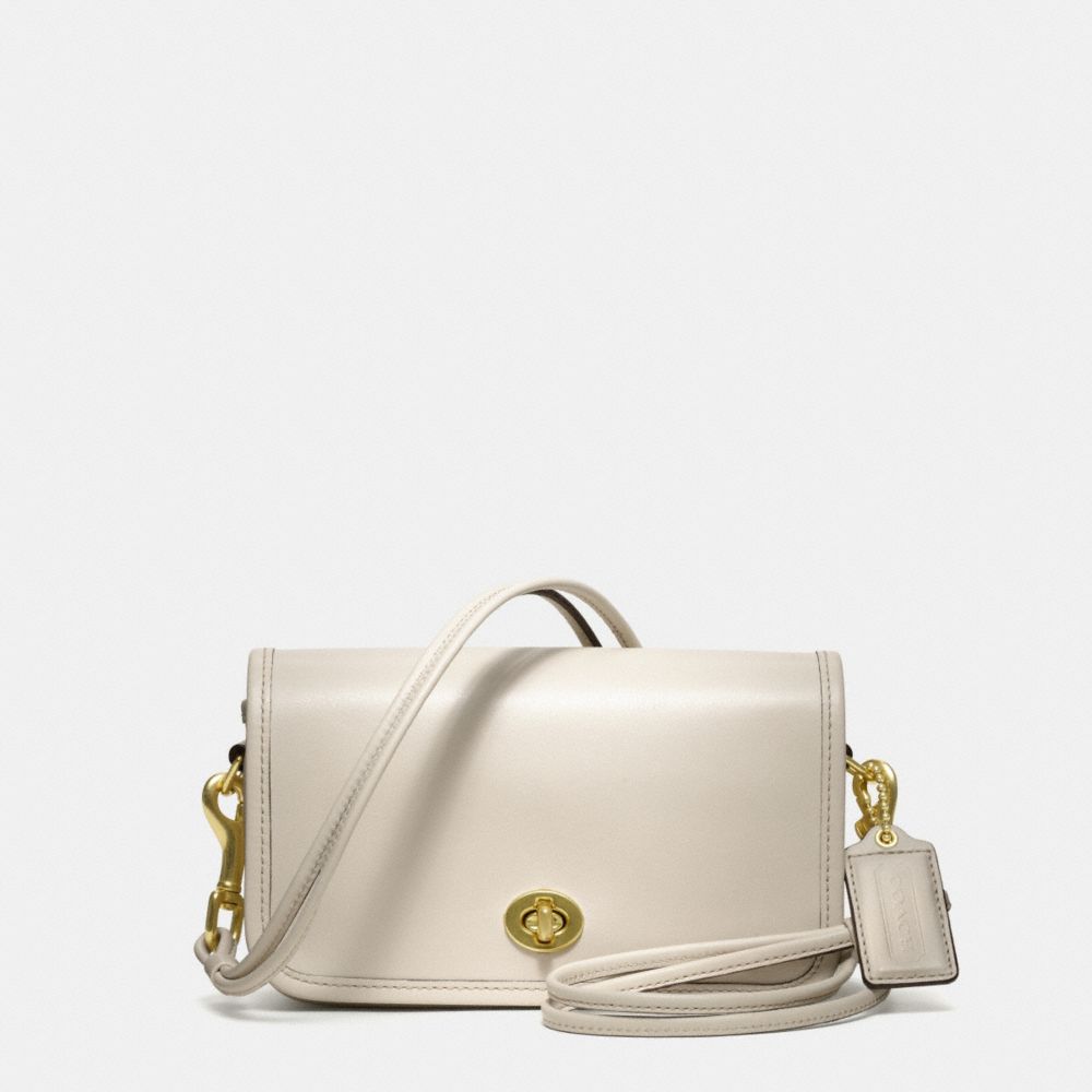 COACH CLASSIC LEATHER SHOULDER PURSE