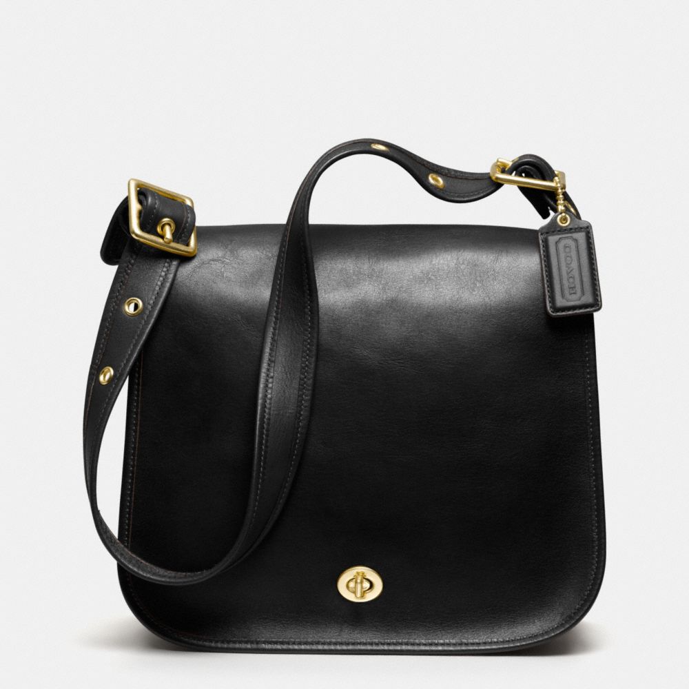 COACH CLASSIC LEATHER STEWARDESS BAG