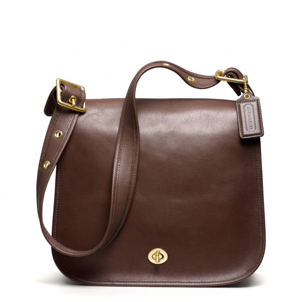 COACH CLASSIC LEATHER STEWARDESS BAG